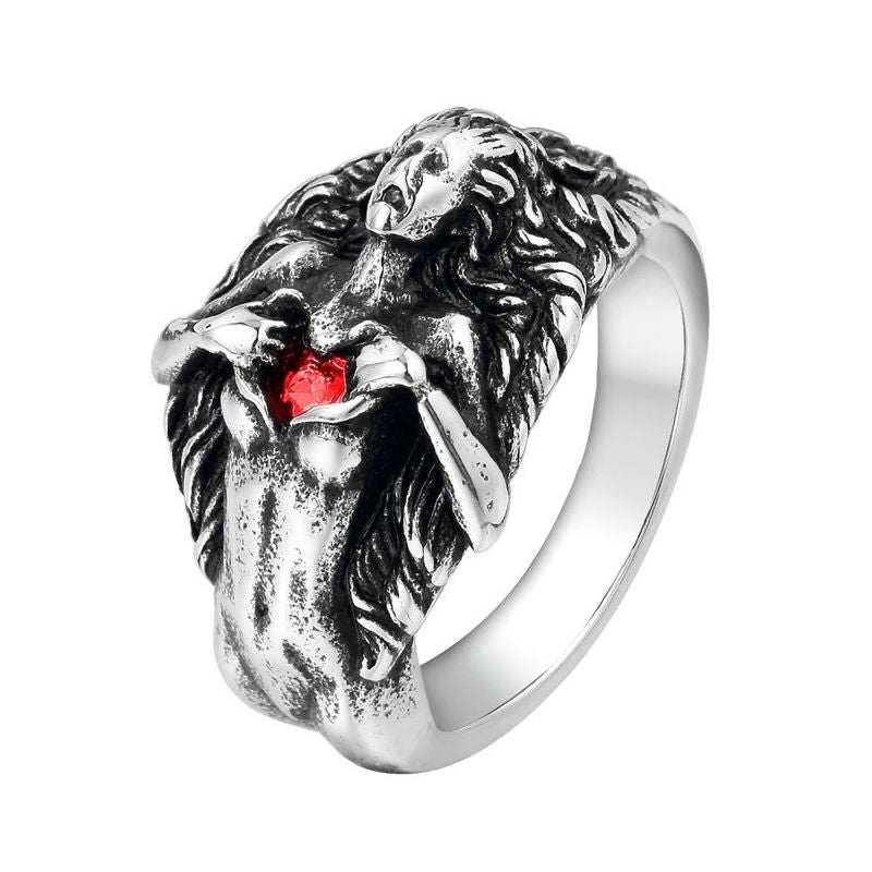 "Blood Oath Heart" Ring