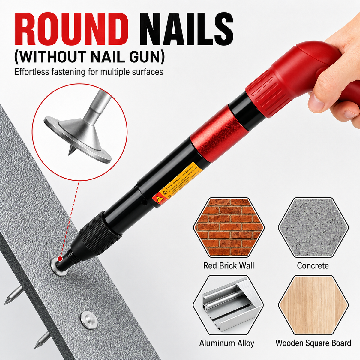 5-Level Manual Concrete Nailer
