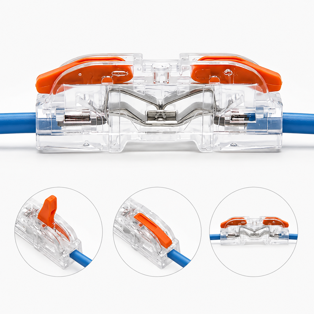 Quick Lever Wire Connectors – Faster