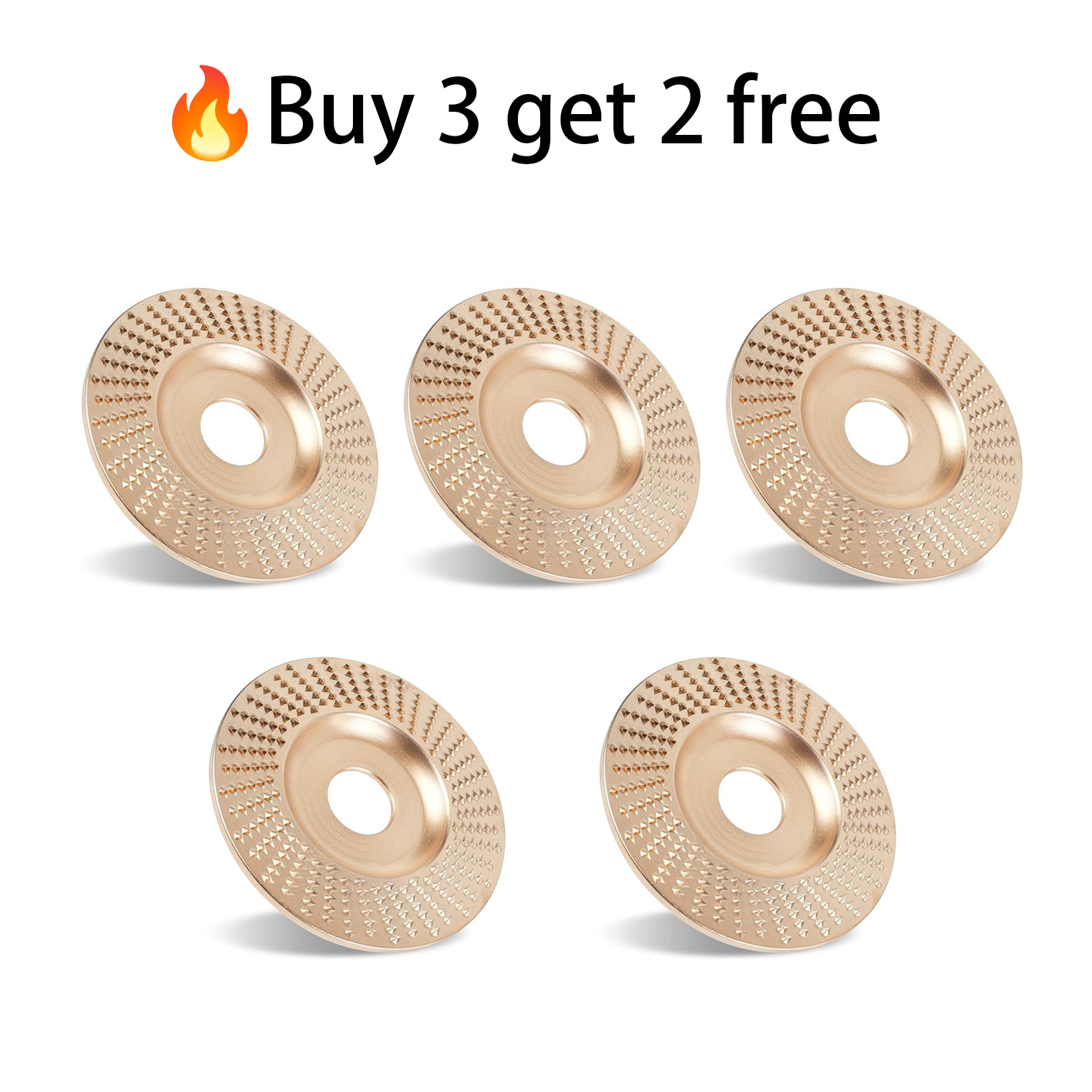 Wood sanding and polishing pads