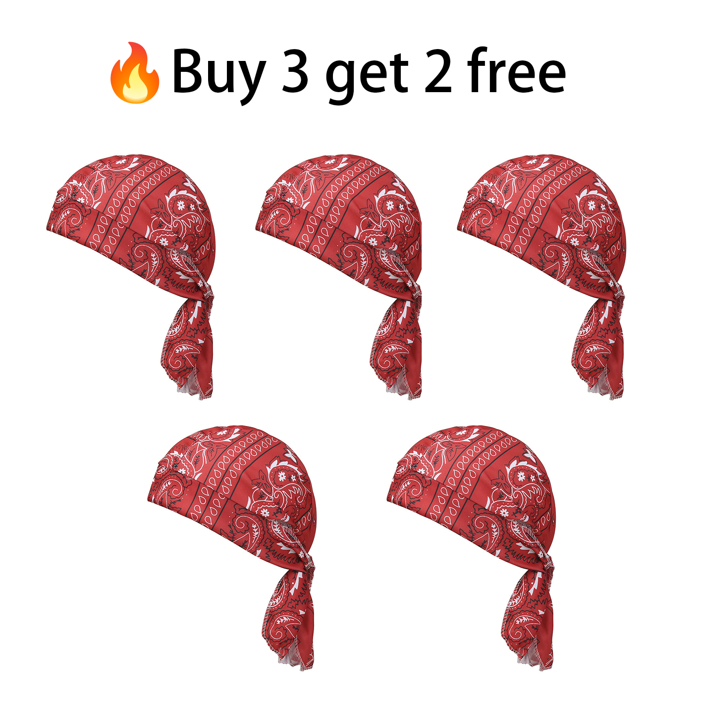 Elastic fabric cycling headband/cap