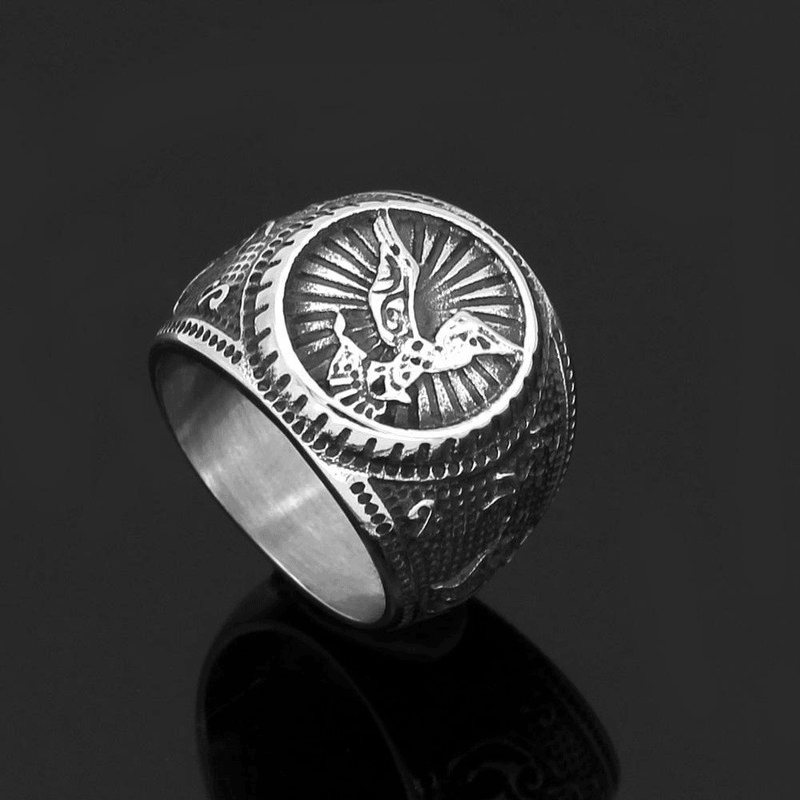 Raven Viking Ring