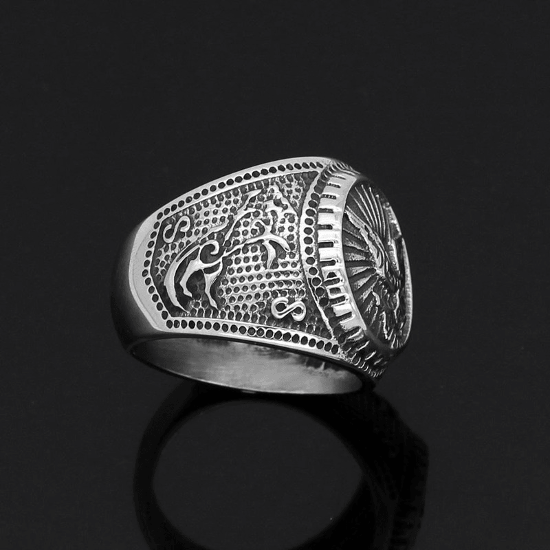 Raven Viking Ring