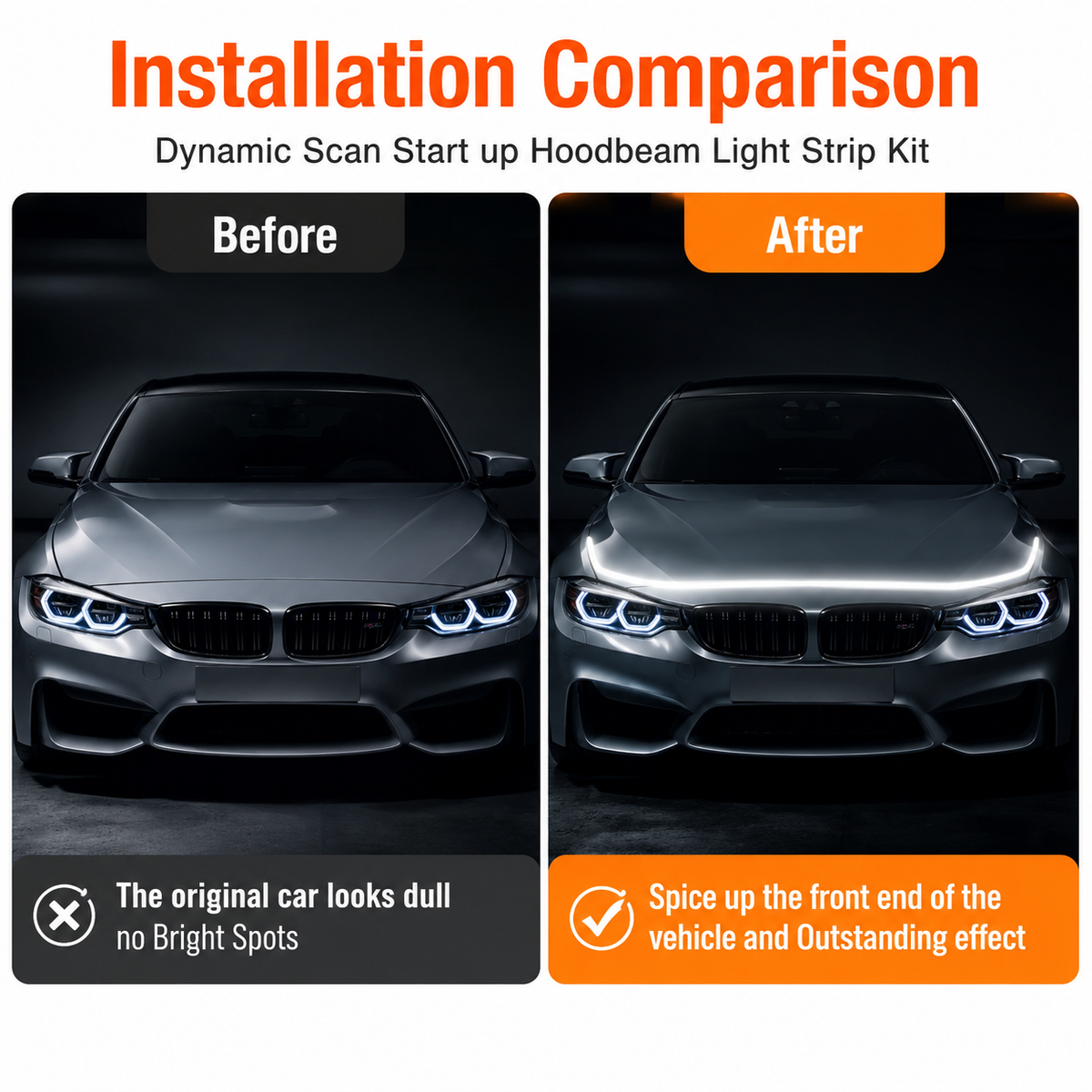 Dynamic Scan Hood LED Light Strip Kit