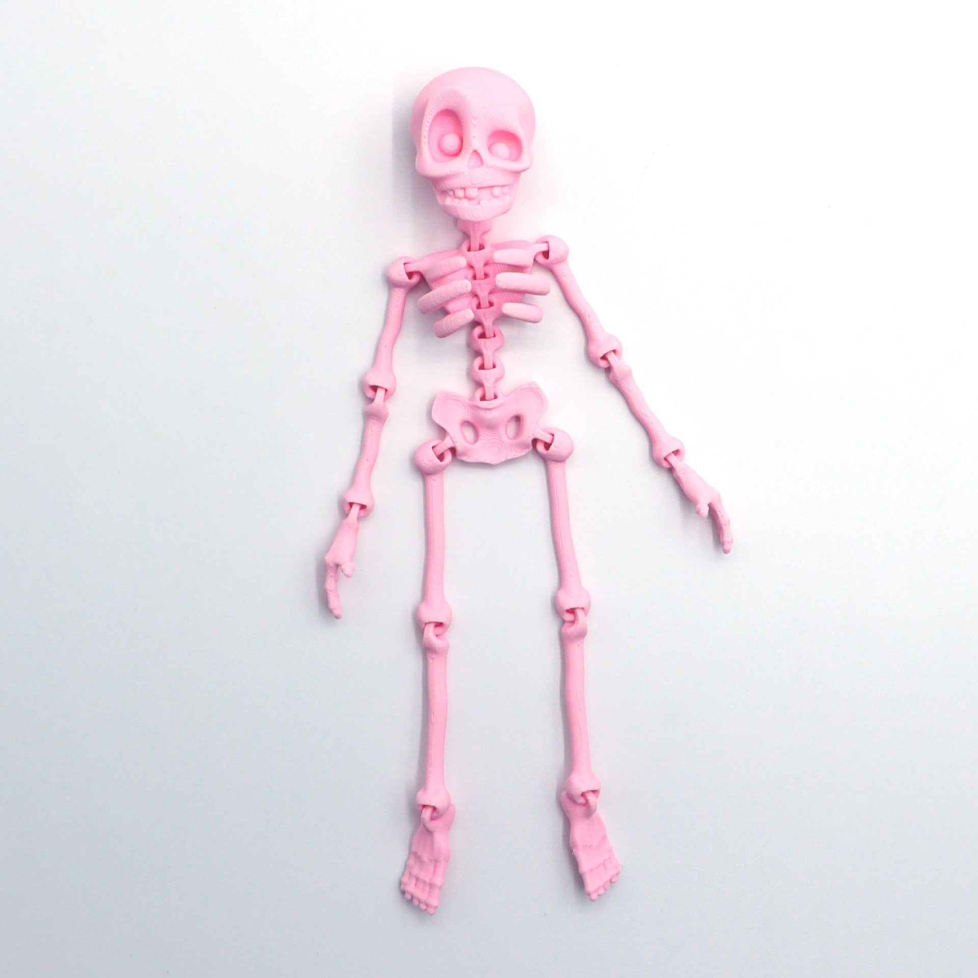 3D printed skull creative refrigerator magnet