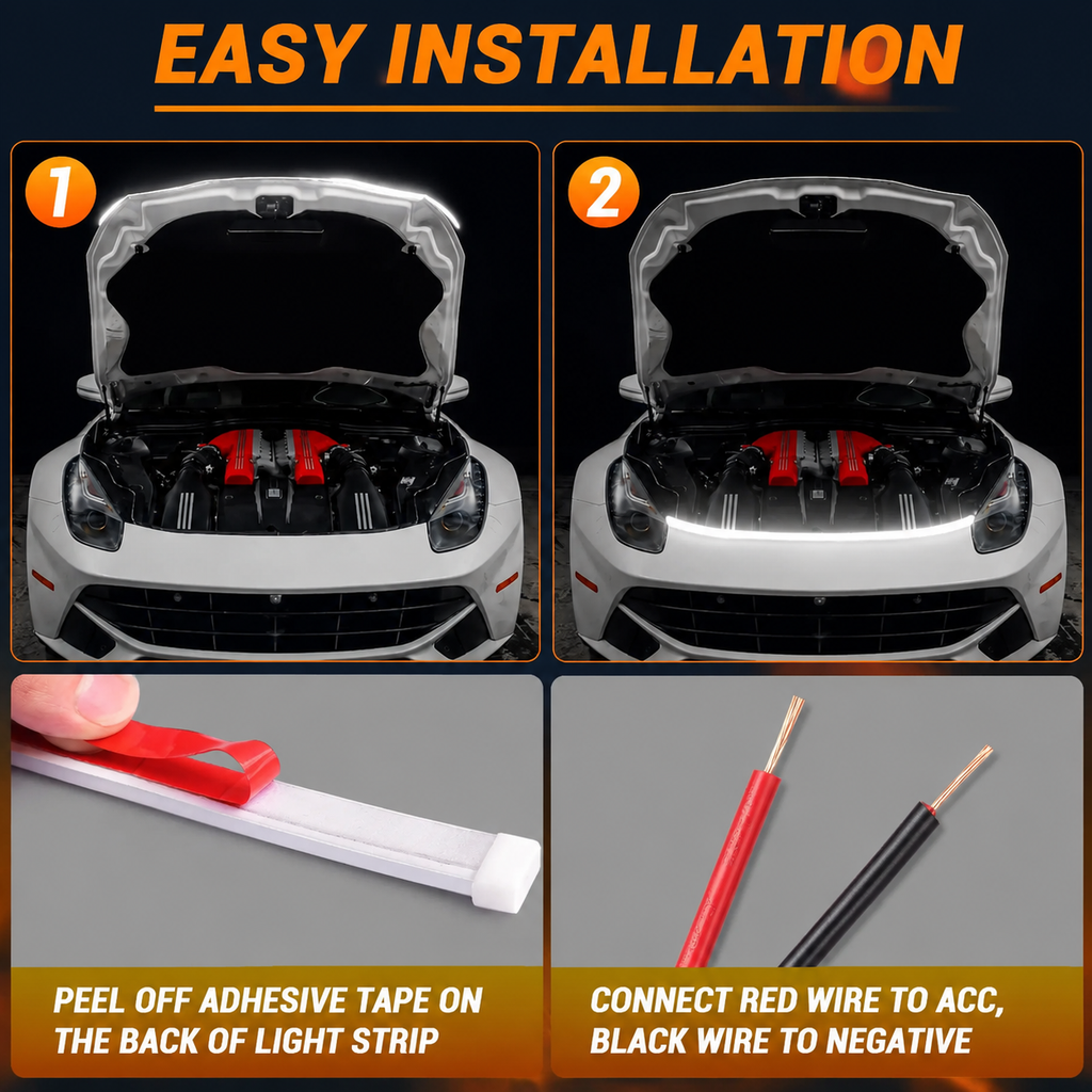 Dynamic Scan Hood LED Light Strip Kit
