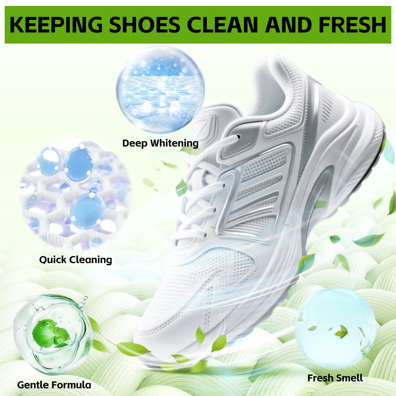 Waterless Sneaker & Mesh Shoe Cleaning Kit