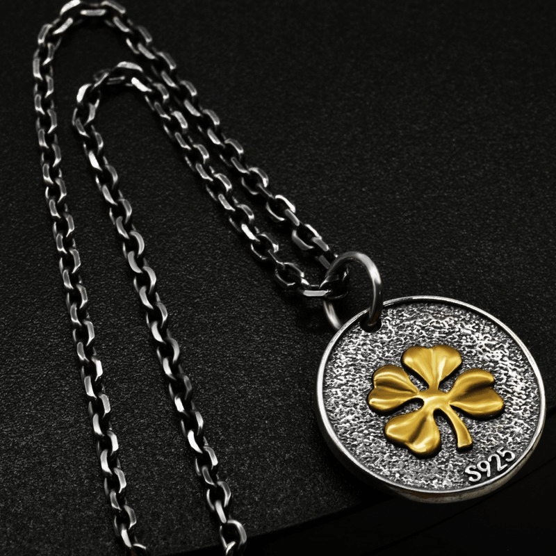 Vintage Round Medal Pendant