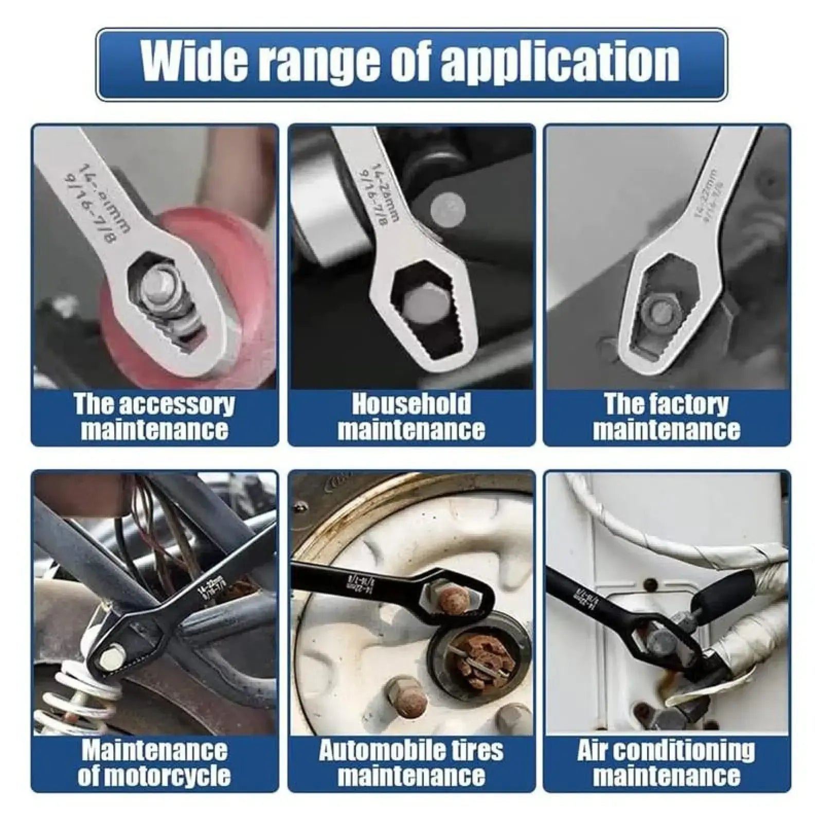 Non-slip multi-functional wrench