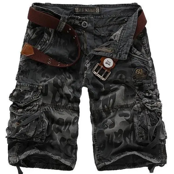Men's Urban Graffiti Utility Shorts