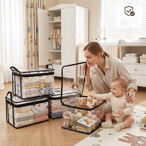 Foldable storage box