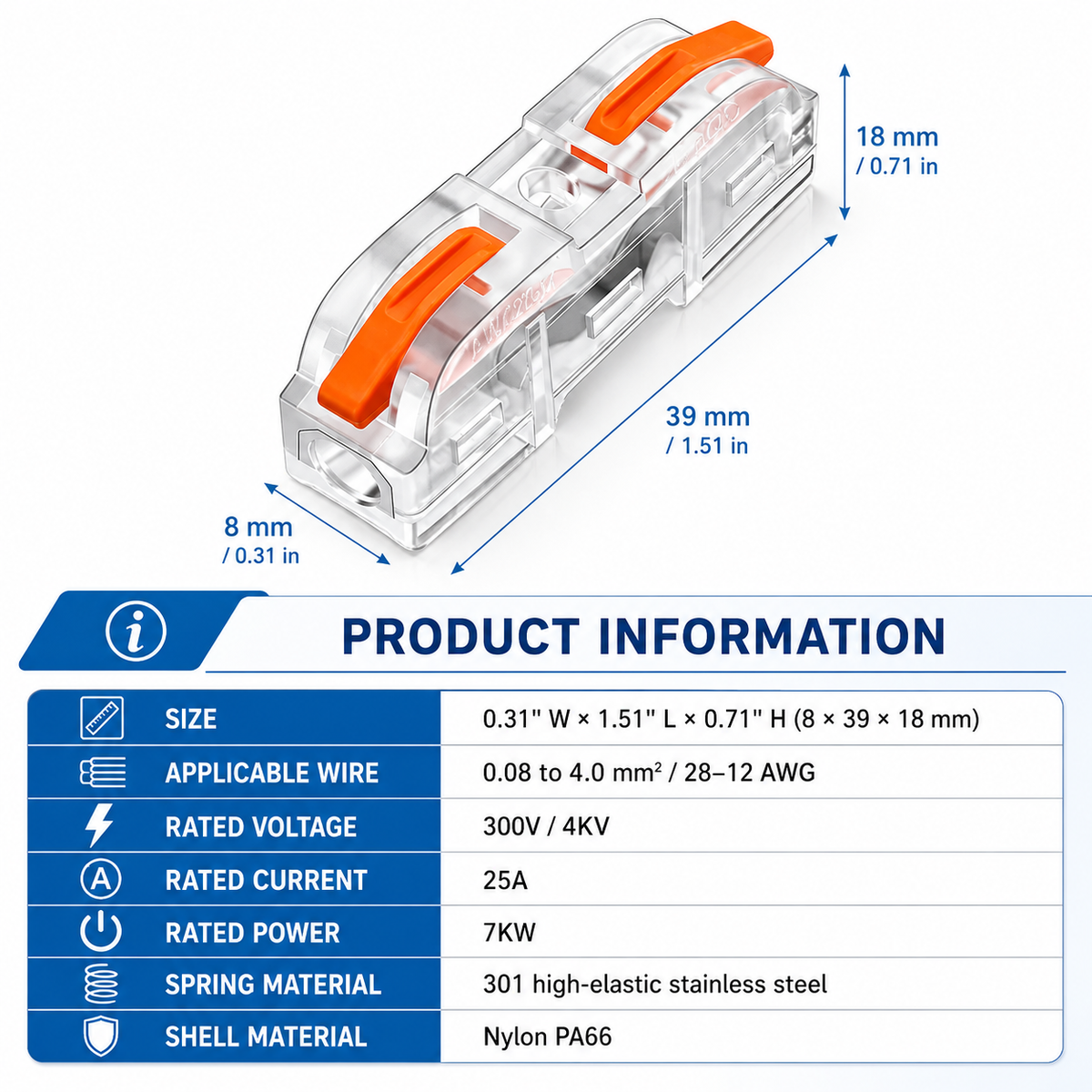 Quick Lever Wire Connectors – Faster