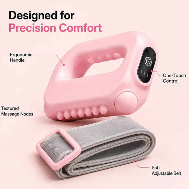 Hands-free fascia massager