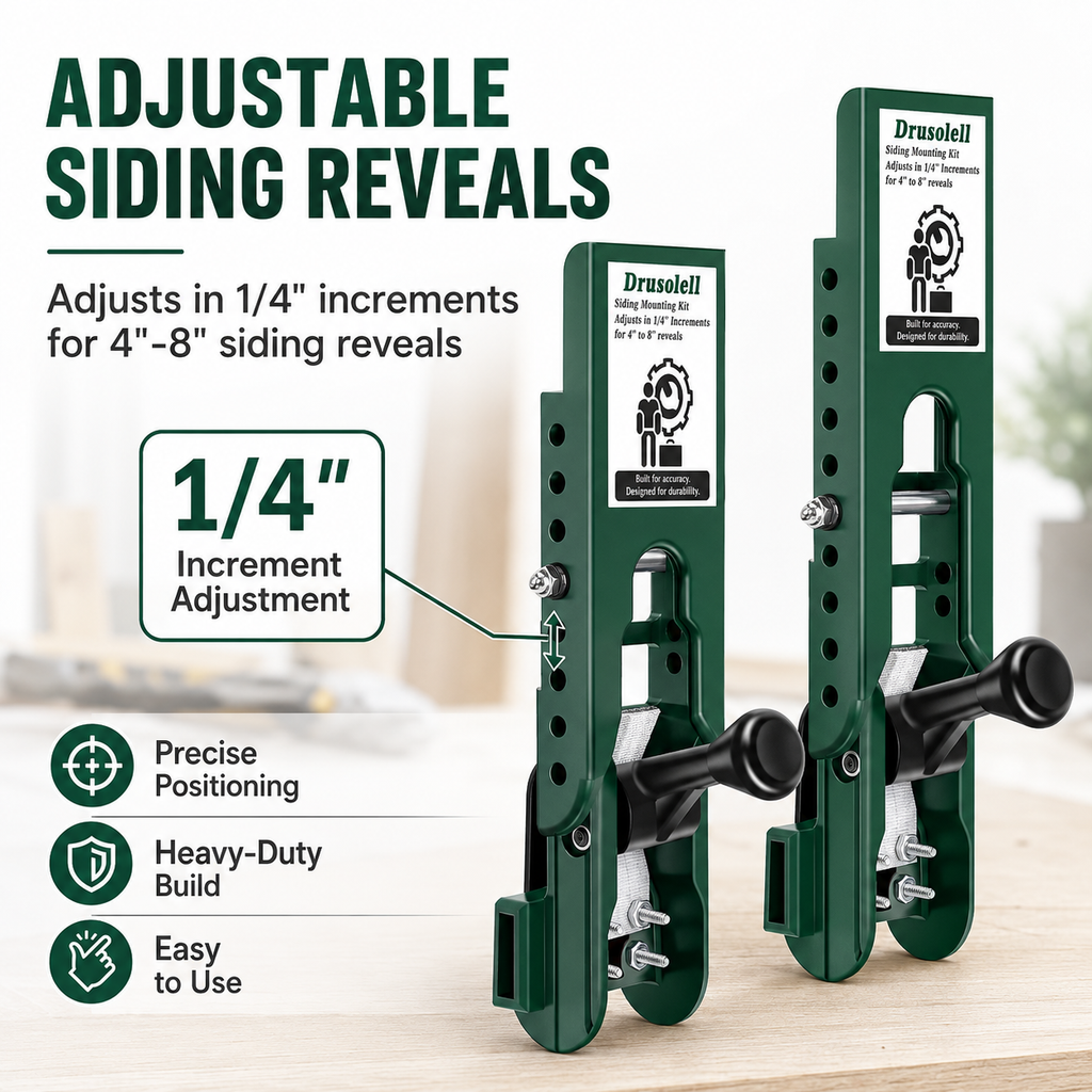 Adjustable Fiber Cement Siding Gauge