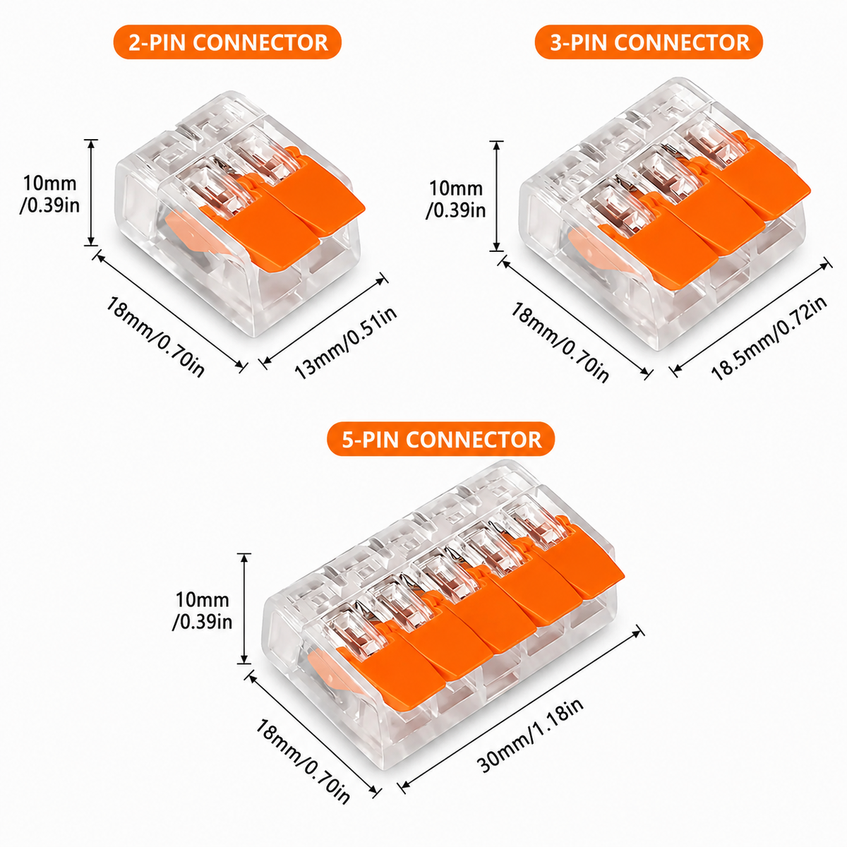 75-Piece Quick Lever Wire Connector Kit