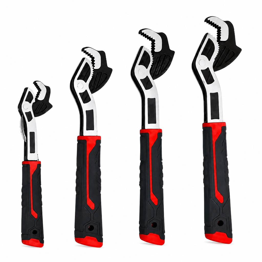 4-Piece Self-Adjusting Wrench Set