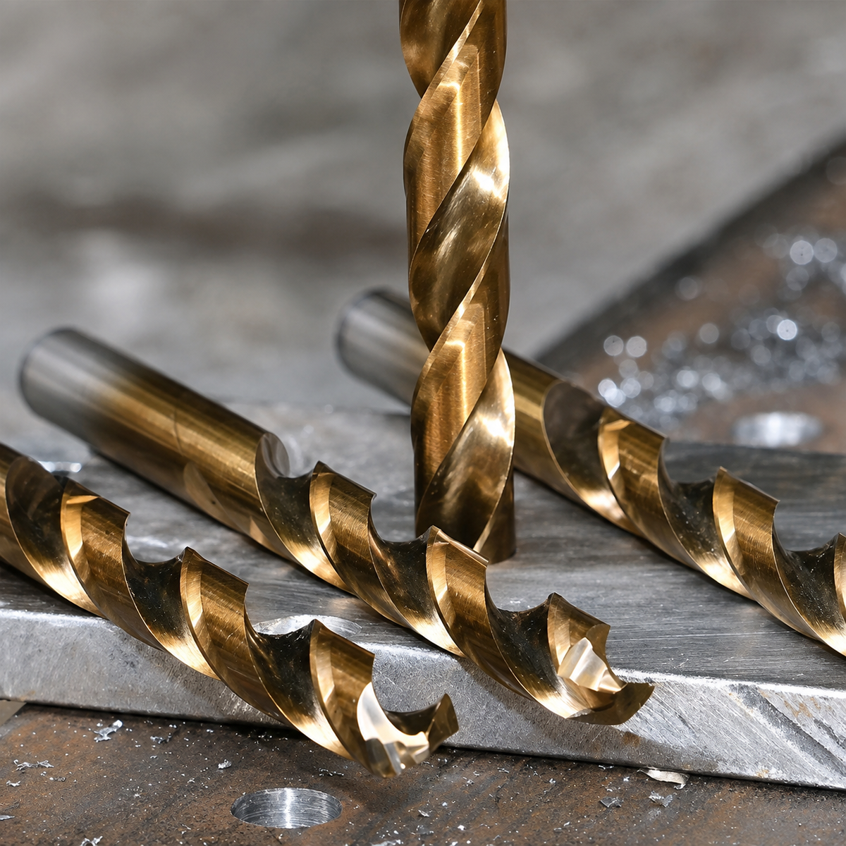 99-Piece Titanium-Coated HSS Drill Bit Set