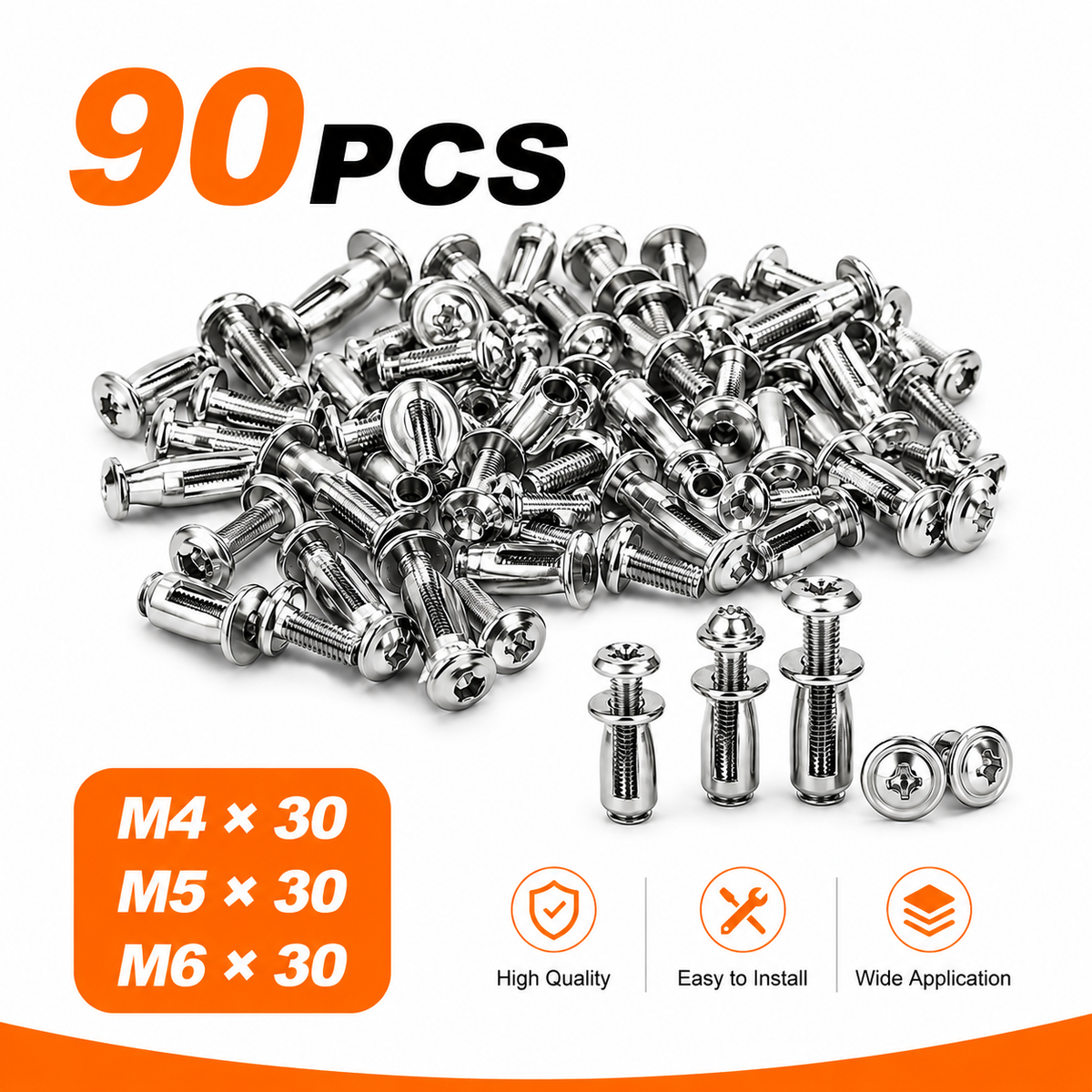 Metal Hollow Wall Anchors – Secure Fastening for Drywall &amp; Panel Projects