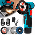 Cordless 3-Inch Angle Grinder – Compact Power for Cutting, Grinding &amp; DIY