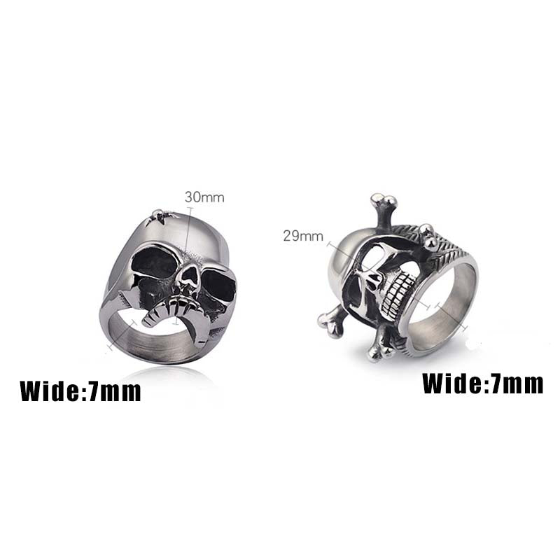 Soldier Skull Ring