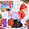 Bubble-Blowing Santa with Music &amp; Lights — Bring Bubbles and Laughs to Christmas
