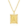 Letter Tag Necklace