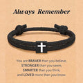 Cross paracord bracelet