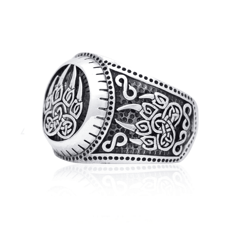 Bear Paw Viking Ring