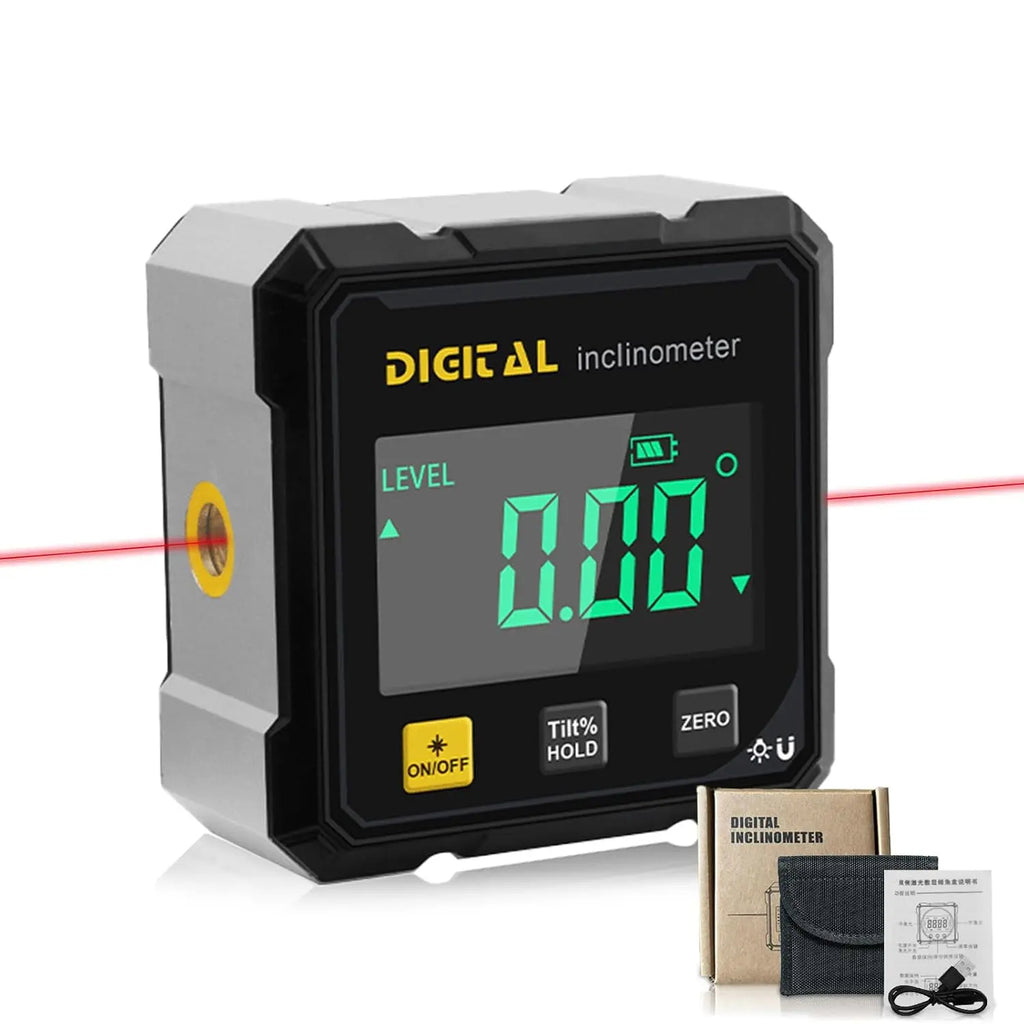 Magnetic Dual-Laser Digital Angle Finder