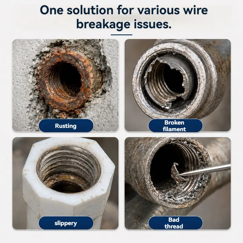Universal Broken Pipe Thread Extractor – Remove Stuck Pipe Fragments with Less Effort
