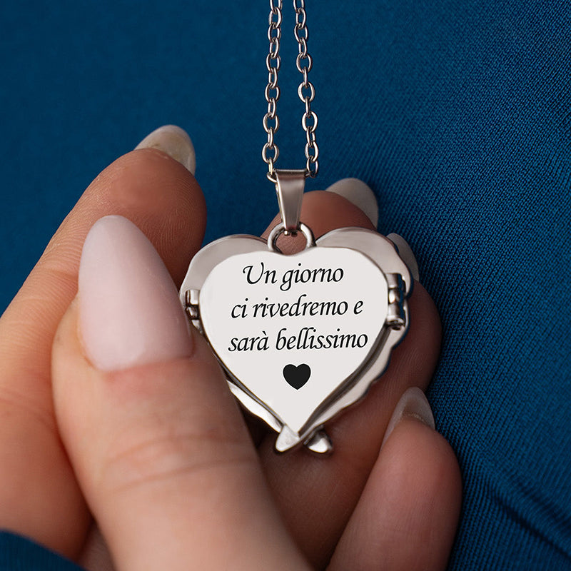 Personalized Angel Necklace