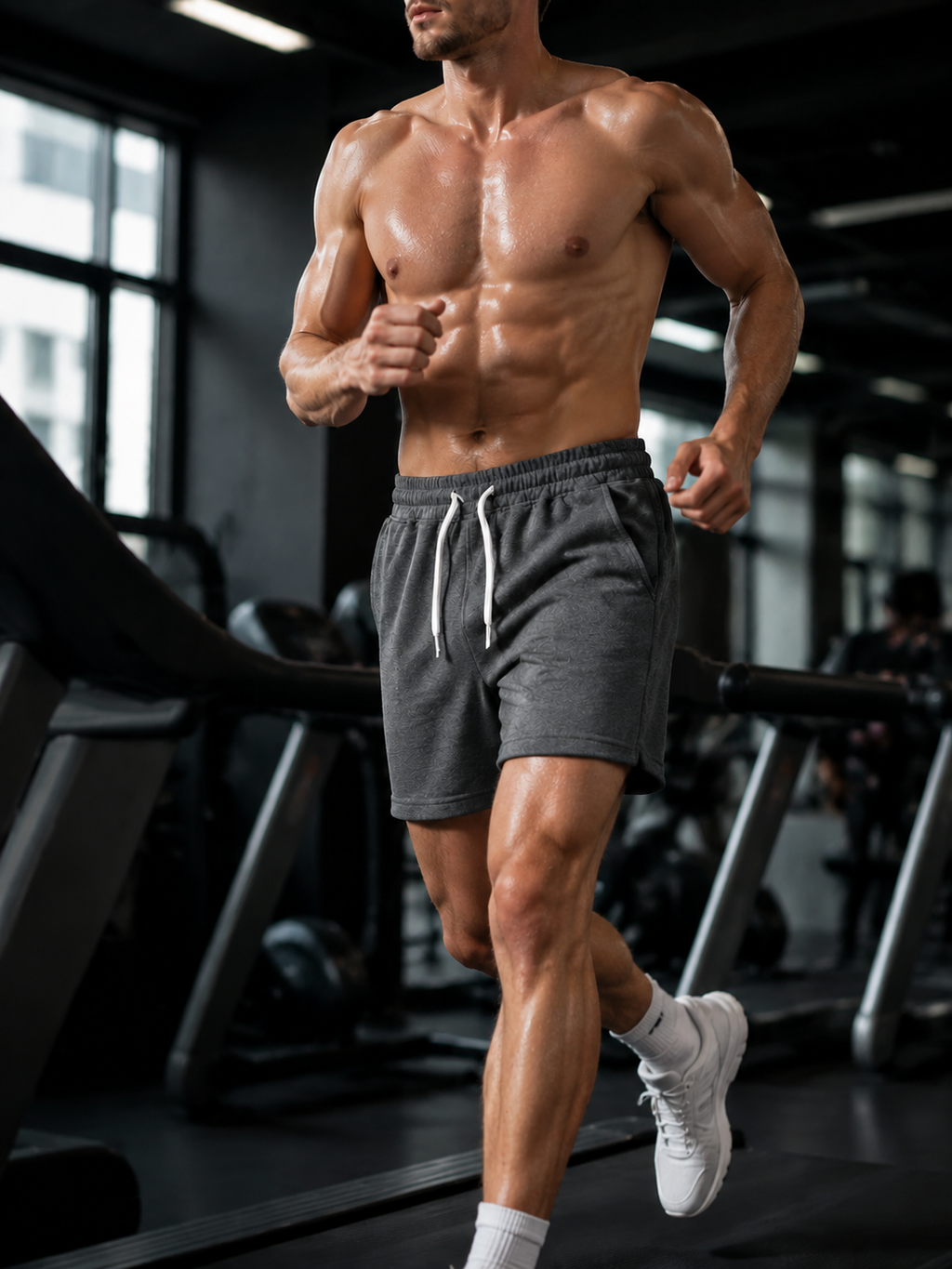 Men’s Cotton Athletic Shorts 3” – Slim Fit Lightweight Gym Running Shorts for Summer
