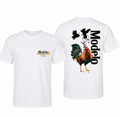 Modelo Rooster T-Shirt - Bold Rooster Graphic With