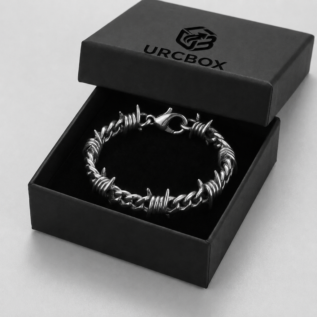 Mens ThornLink Chain Bracelet