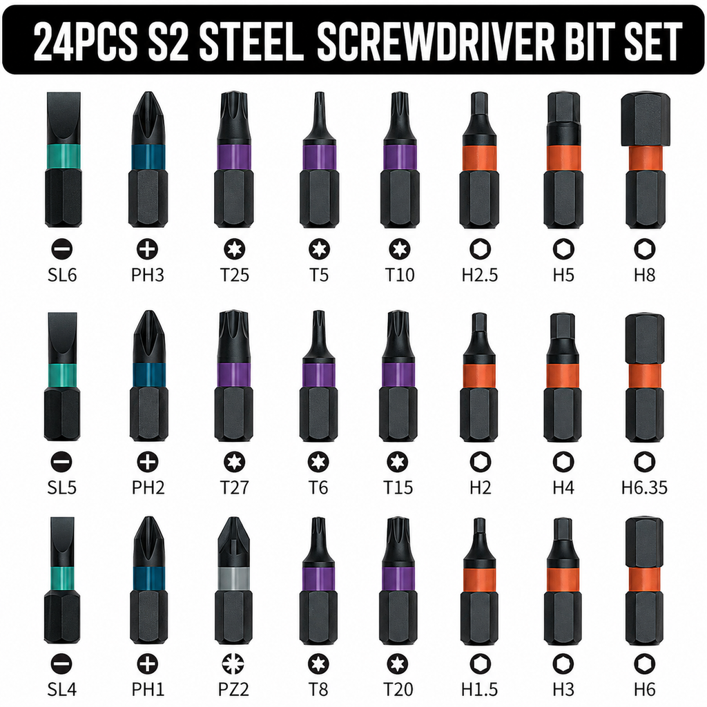 TorqueFlex Ratchet Driver Tool Kit