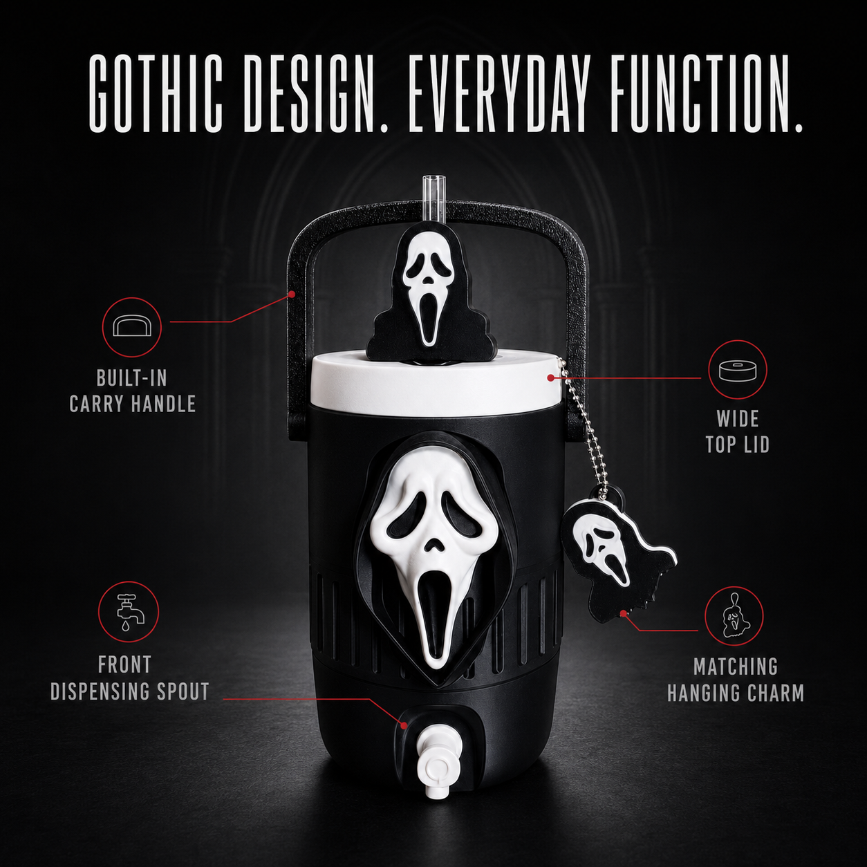 NightChill Horror Can Cooler