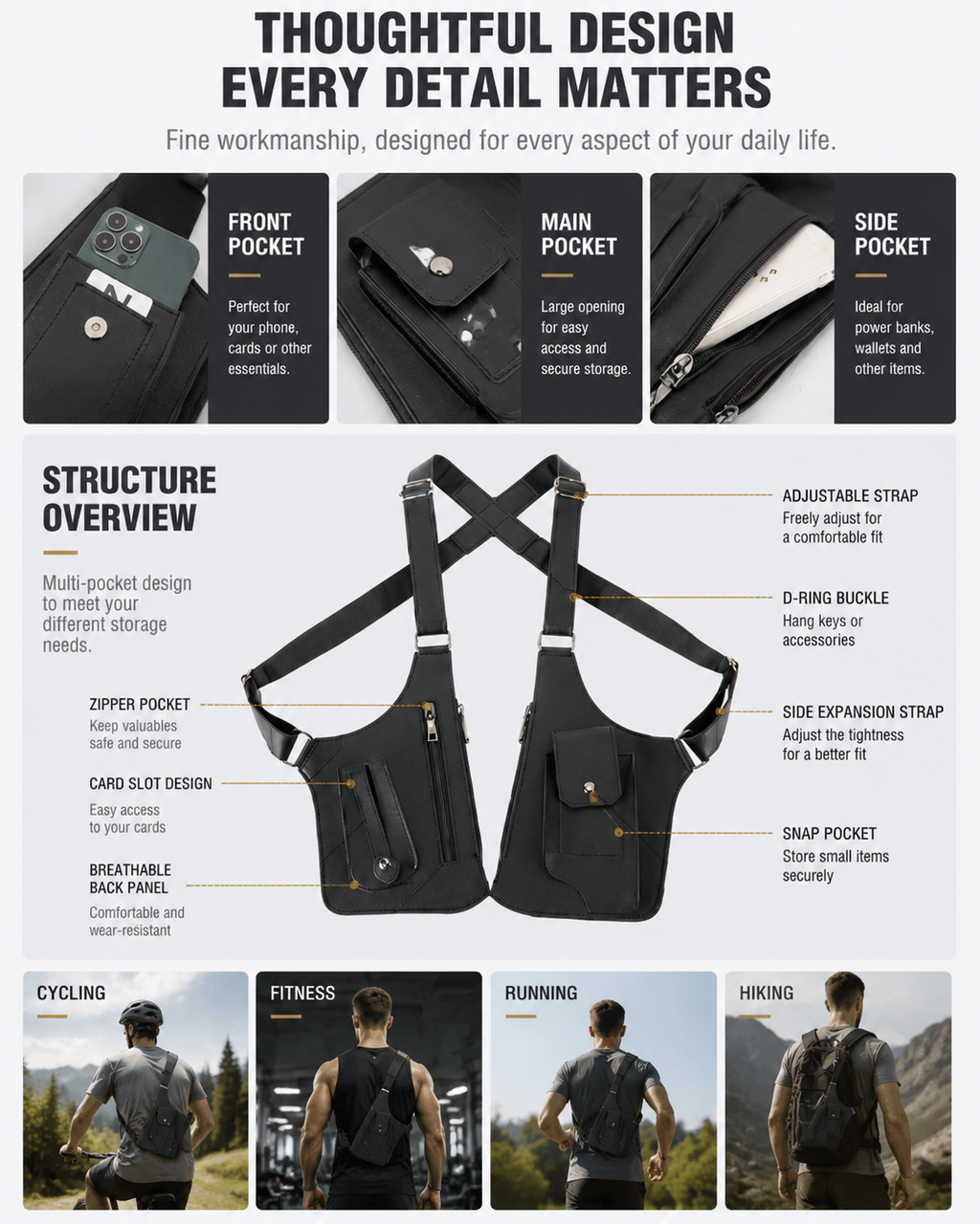 DualCarry Shoulder Holster Bag