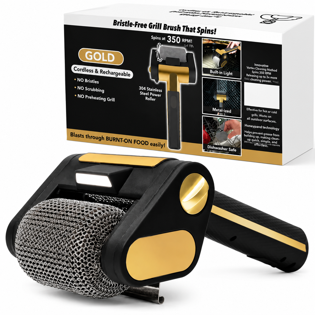 ElectricSpin BBQ Grill Cleaner