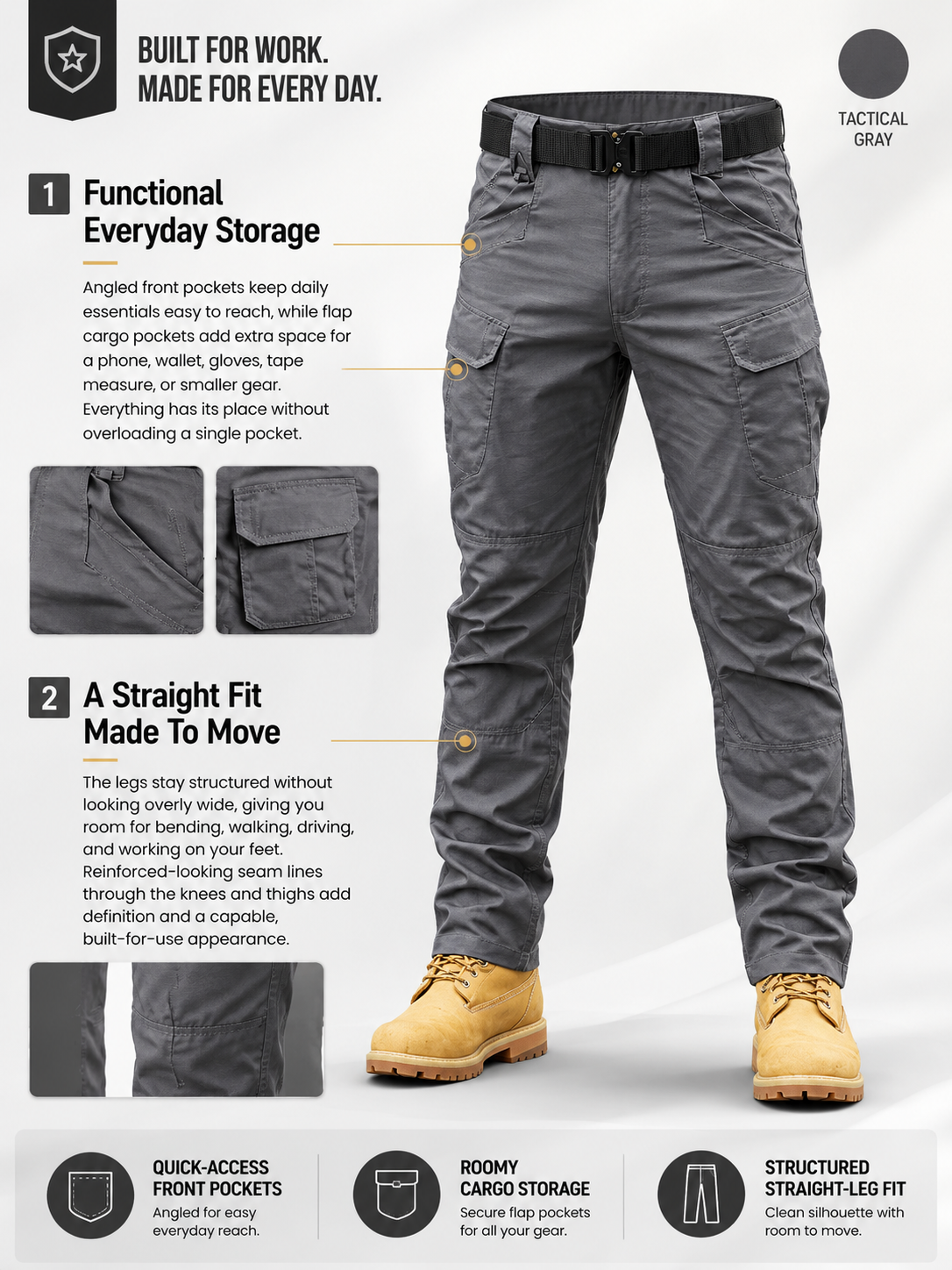 FieldCore Tactical Cargo Pants