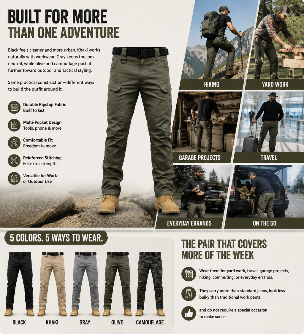 FieldCore Tactical Cargo Pants