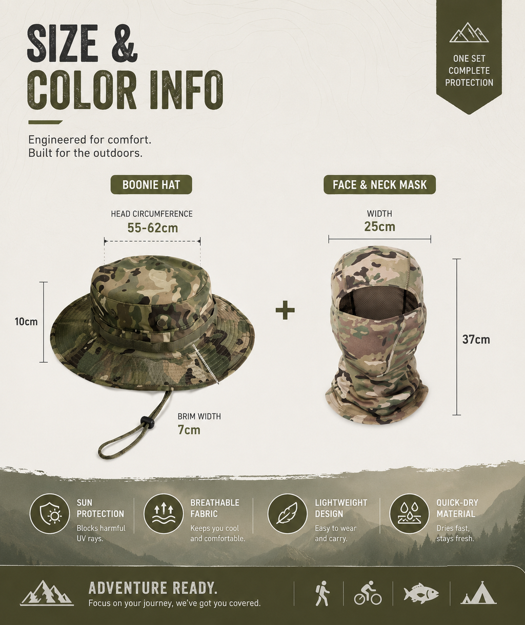 FieldCover Camo Boonie Hat