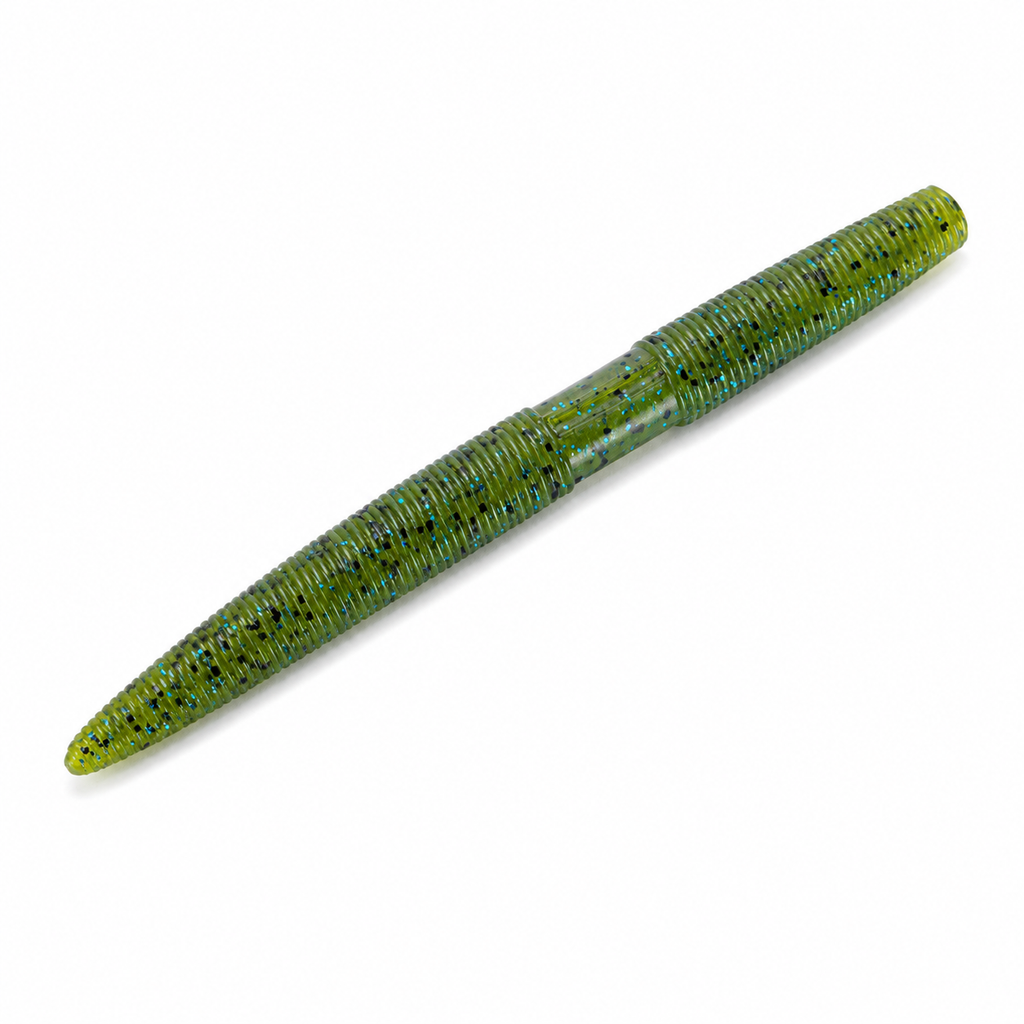 SaltBite Ribbed Soft Plastic Worm