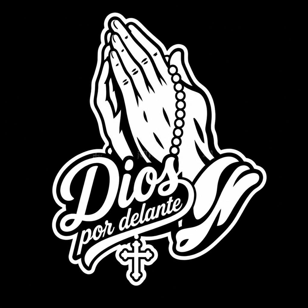 Dios Por Delante Graphic Decal