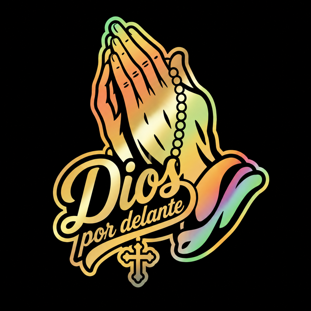 Dios Por Delante Graphic Decal