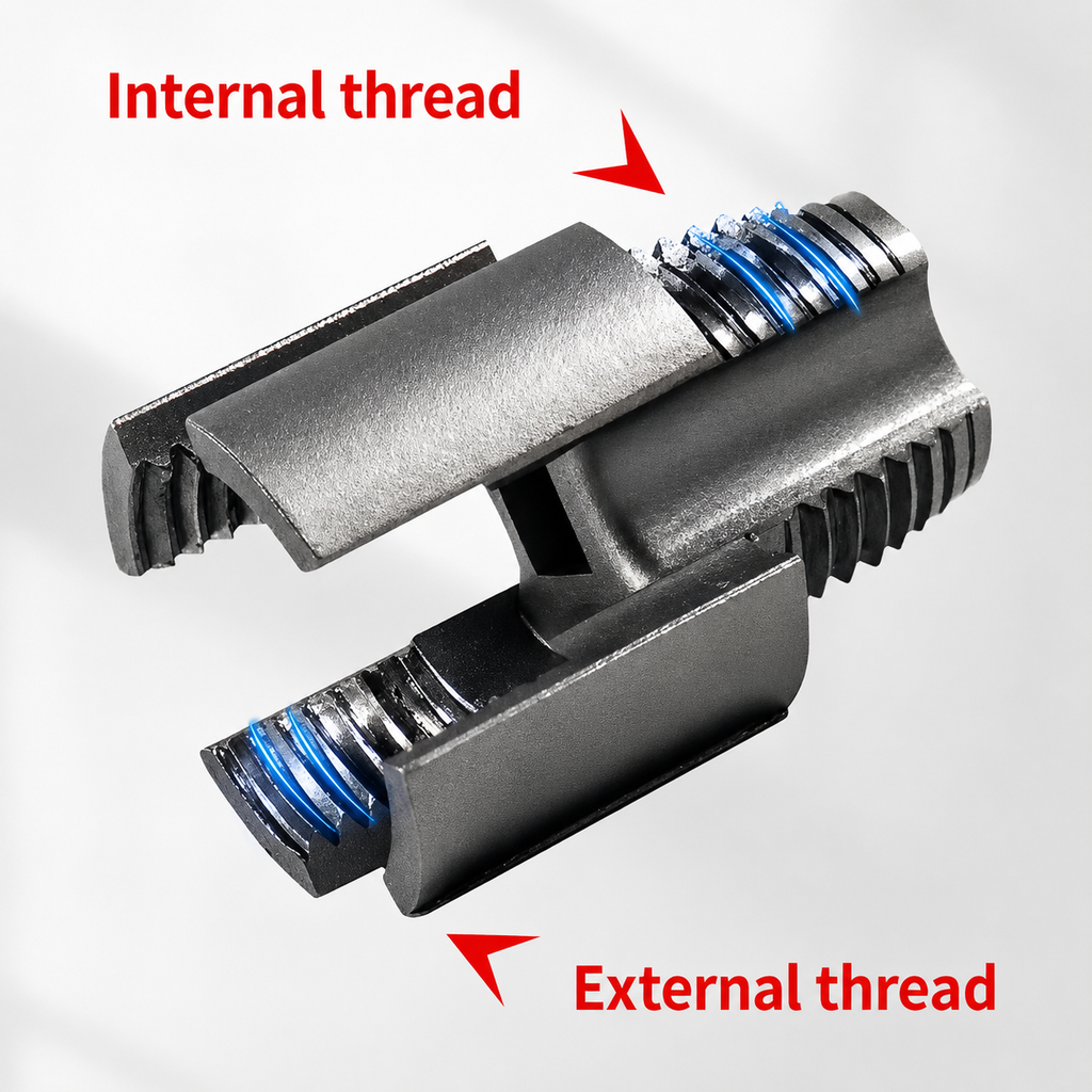 ThreadPro 2-in-1 Plastic Pipe Threading Tool