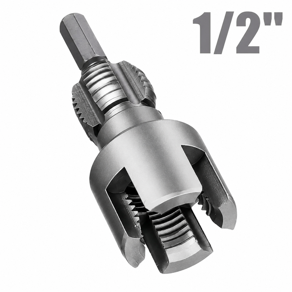 ThreadPro 2-in-1 Plastic Pipe Threading Tool