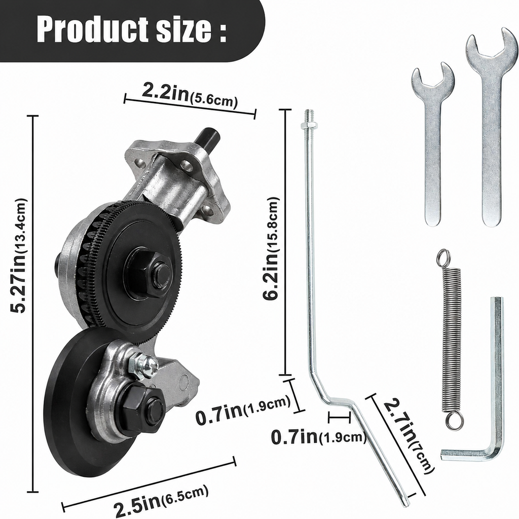Electric Drill Sheet Metal Cutter Attachment