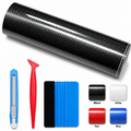 CarbonEdge™ High-Gloss Carbon Fiber Vinyl Wrap Kit