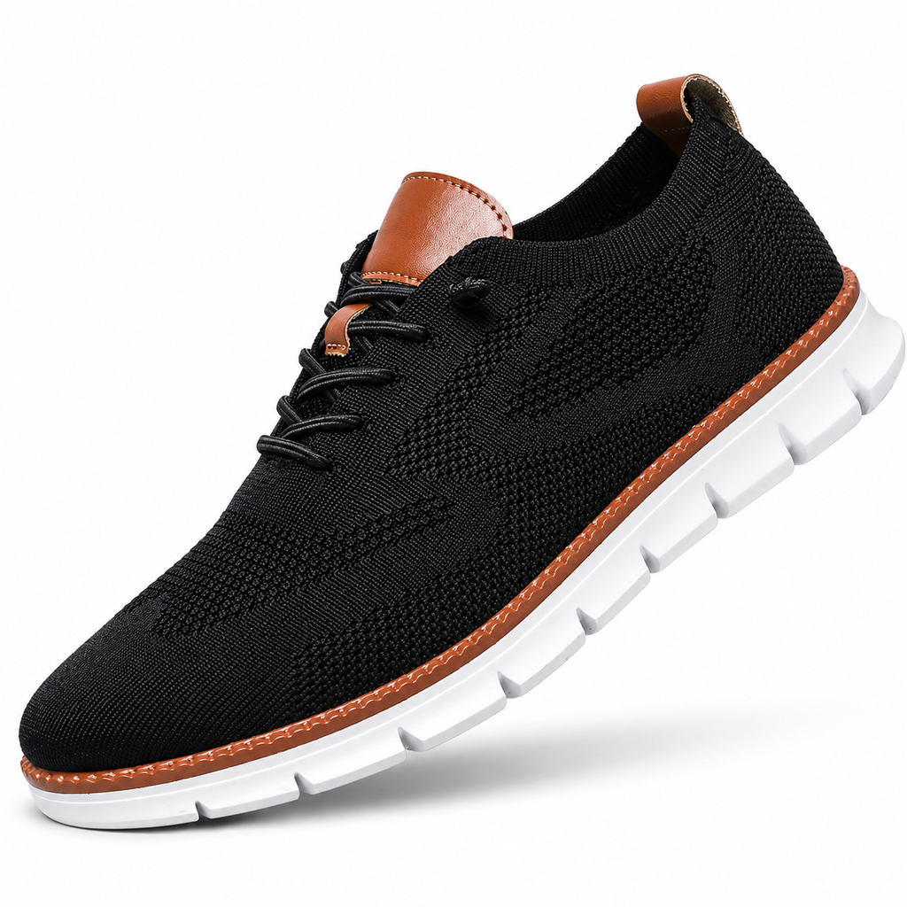 Men’s Knit Business Casual Sneakers