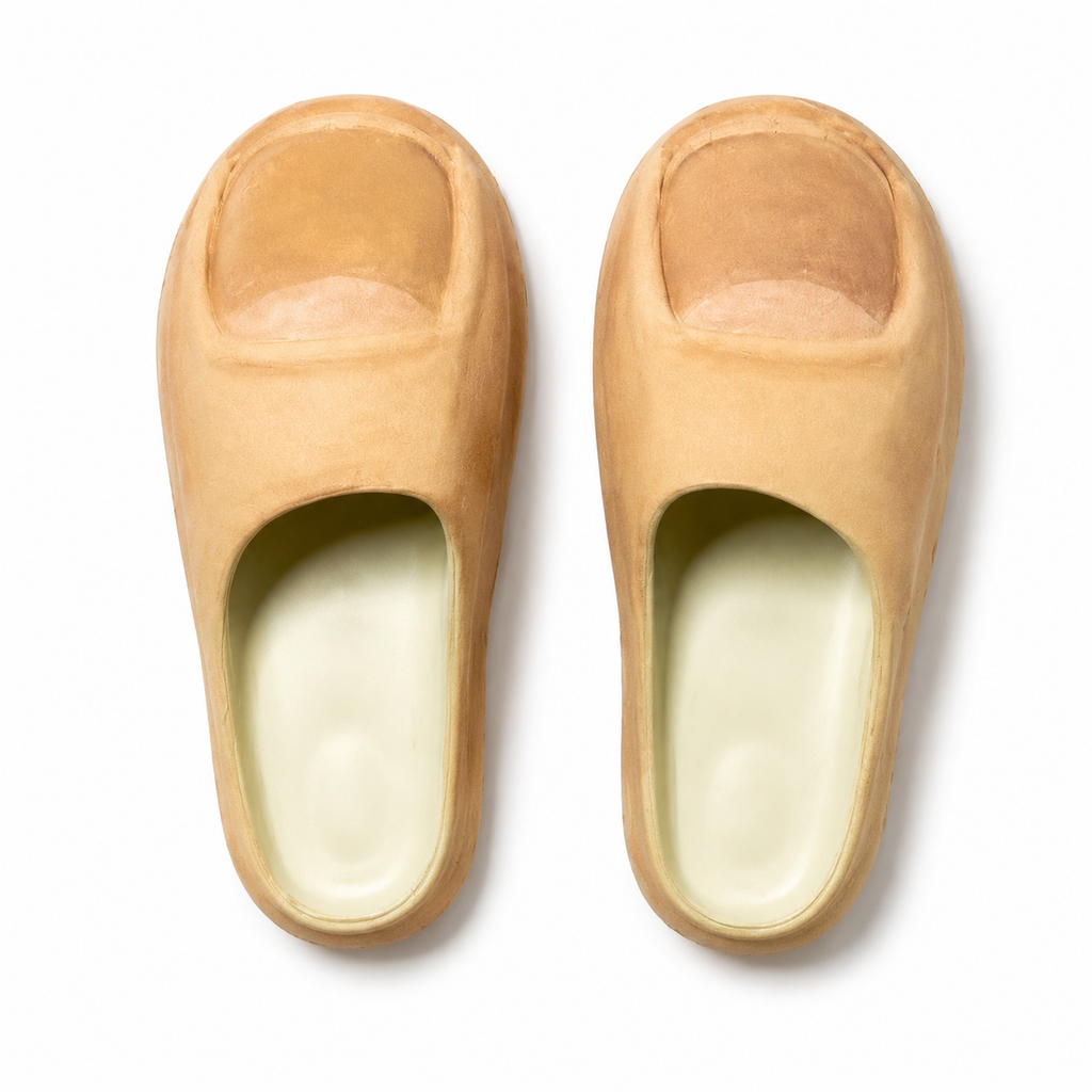 BigToe Giant Toe Plush House Slippers
